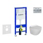 Geberit Duofix - Set de bâti-support, cuvette Gaia et abattant softclose