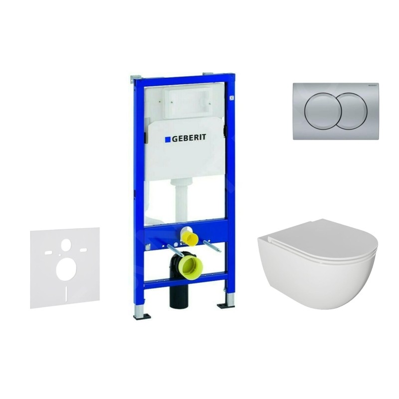 Geberit Duofix - Set de bâti-support, cuvette Oudee et abattant softclose