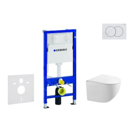 Geberit Duofix - Set bâti-support, cuvette Gaia et abattant softclose