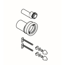 Geberit Accessoires - Kit de raccordement pour WC