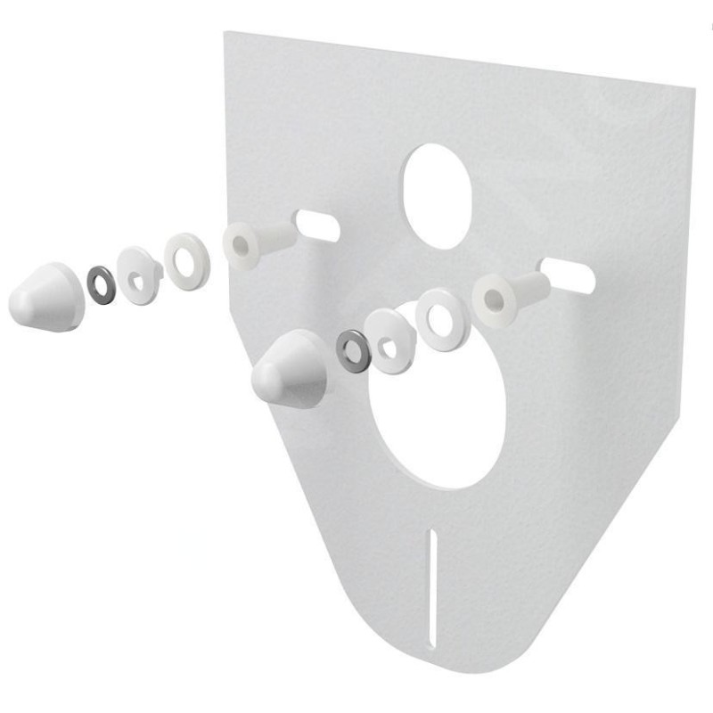 Alcadrain Inbouwreservoirs - Plaque d'isolation pour toilettes et bidets suspendus avec accessoires Alcadrain Inbouwreservoirs - Plaque d'isolation pour toilettes et bidets suspendus avec accessoires