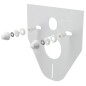 Alcadrain Inbouwreservoirs - Plaque d'isolation pour toilettes et bidets suspendus avec accessoires Alcadrain Inbouwreservoirs - Plaque d'isolation pour toilettes et bidets suspendus avec accessoires