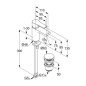 Kludi Zenta SL - Mitigeur de lavabo avec garniture de vidage Push-Open, chrome 482660565