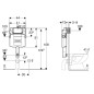 Geberit Accessoires - Réservoir de chasse d'eau Sigma 12 cm encastrable, pour WC à poser et suspendu Geberit Accessoires - Réservoir de chasse d'eau Sigma 12 cm encastrable, pour WC à poser et suspendu