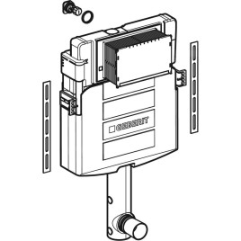 Geberit Accessoires - Réservoir de chasse d'eau Sigma 12 cm encastrable, pour WC à poser et suspendu