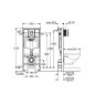 Grohe Solido - Bâti-support pour WC suspendu