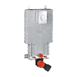 Grohe Uniset - Module d'installation mural, réservoir de chasse d’eau GD2, avec bouton Skate Air, chrome