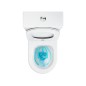 Ravak - WC à poser avec abattant SoftClose, évacuation vario, remplissage latéral, RimOff, blanc X01870 Ravak - WC à poser avec abattant SoftClose, évacuation vario, remplissage latéral, RimOff, blanc X01870