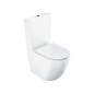 Ravak - WC à poser avec abattant SoftClose, évacuation vario, remplissage latéral, RimOff, blanc X01870 Ravak - WC à poser avec abattant SoftClose, évacuation vario, remplissage latéral, RimOff, blanc X01870