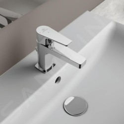 Ideal Standard Cerafine D - Mitigeur de lavabo avec bonde, BlueStart, chrome BC745AA