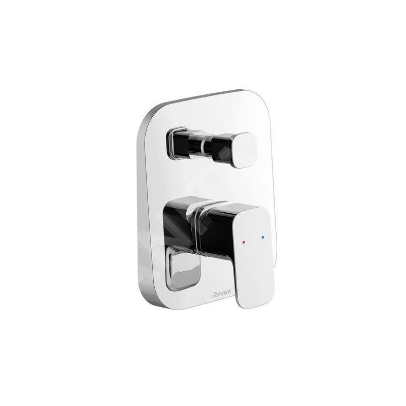 Ravak 10° Free - Mitigeur de baignoire TD F 065.00 encastré, chrome X070136