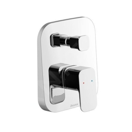Ravak 10° Free - Mitigeur de baignoire TD F 065.00 encastré, chrome X070136