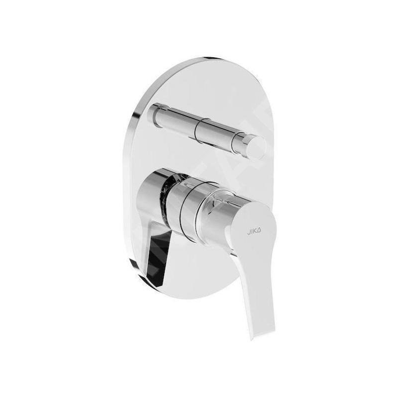 Jika Cube - Mitigeur encastré avec 2 sorties, avec corps d’encastrement, chrome H3211W60040001