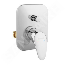 Novaservis Ferro One - Robinetterie de baignoire encastrée, chrome BFO7P