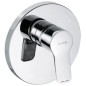Kludi Pure&Easy - Mitigeur de douche encastré, chrome 374200565