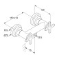 Kludi Nova Fonte - Mitigeur de douche, chrome 207100520