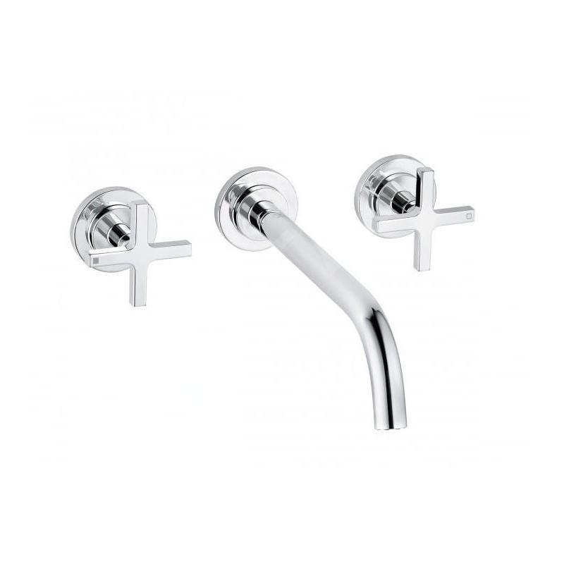 Kludi Nova Fonte - Mitigeur de lavabo encastré, 3 trous, chrome 201460520