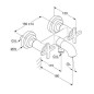 Kludi Nova Fonte - Mitigeur de baignoire, chrome 205400520