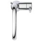 Ideal Standard CeraLine - Mitigeur de lavabo avec vidage et bec orientable, chrome BC195AA