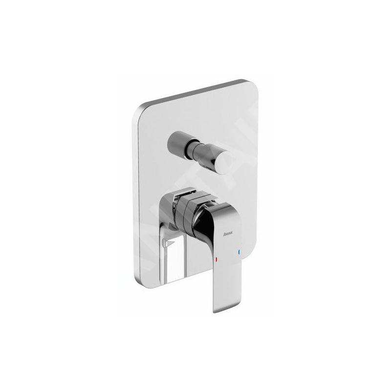 Ravak Flat - Mitigeur FL 065.00 encastré pour 2 corps, chrome X070123