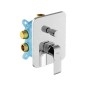 Ravak Flat - Mitigeur FL 065.00 encastré pour 2 corps, chrome X070123