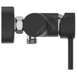 Ideal Standard CeraLine - Robinetterie de douche murale, noir mat BC200U4