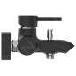 Ideal Standard CeraLine - Robinetterie de baignoire murale, noir mat BC199U4