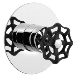 Sapho Reitano Rubinetteria Industry - Mitigeur de douche encastré, avec corps d’encastrement, chrome 5105XTT