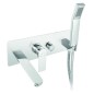 Novaservis Ferro Algeo Square - Robinetterie de baignoire encastrée avec corps, chrome 82220,0 Novaservis Ferro Algeo Square - Robinetterie de baignoire encastrée avec corps, chrome 82220,0