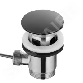 Keuco Edition 11 - Mitigeur de lavabo avec bonde, chrome noir 51104130000