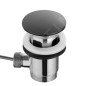 Keuco Edition 11 - Mitigeur de lavabo avec bonde, chrome noir 51104130000