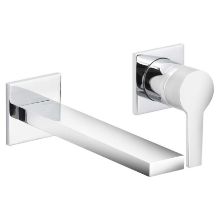 Keuco Edition 11 - Mitigeur de lavabo encastré, installation 2 trous, chrome 51116010200
