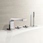 Keuco Edition 11 - Mitigeur au bord de baignoire, installation 4 trous, chrome 51130010100