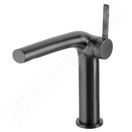 Keuco Edition 400 - Mitigeur de lavabo, chrome noir 51502130100