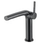 Keuco Edition 400 - Mitigeur de lavabo, chrome noir 51502130100
