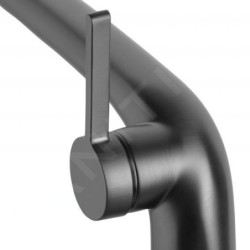 Keuco Edition 400 - Mitigeur de lavabo, chrome noir 51502130102