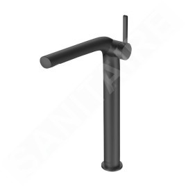Keuco Edition 400 - Mitigeur de lavabo, chrome noir 51502130103