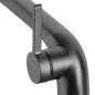 Keuco Edition 400 - Mitigeur de lavabo avec bonde, chrome noir 51504130000
