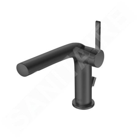 Keuco Edition 400 - Mitigeur de lavabo avec bonde, chrome noir 51504130002