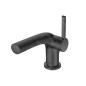 Keuco Edition 400 - Mitigeur de lavabo, chrome noir 51504130100