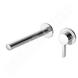 Keuco Edition 400 - Mitigeur de lavabo encastré, installation 2 trous, chrome 51516010202