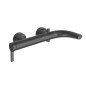 Keuco Edition 400 - Mitigeur de baignoire avec commutation automatique, chrome noir 51520130100