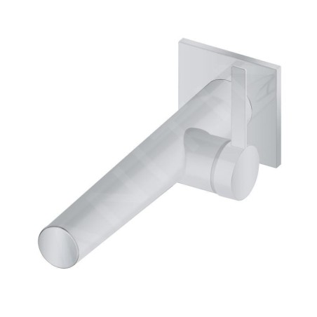 Keuco IXMO - Mitigeur de lavabo encastré, aluminium mat 59516171102