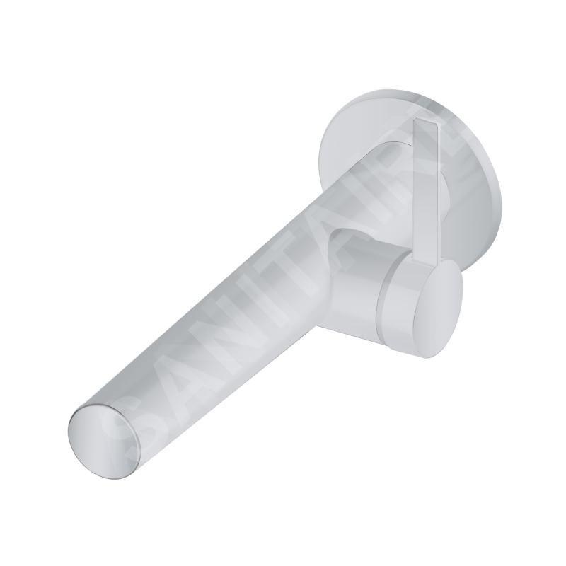 Keuco IXMO - Mitigeur de lavabo encastré, aluminium mat 59516171101