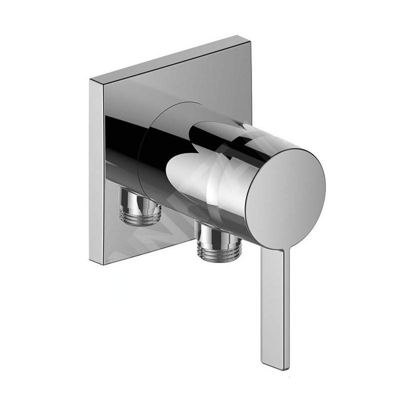 Keuco IXMO - Mitigeur de douche SOLO encastré avec corps d'encastrement, chrome 59552019522