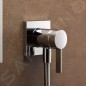 Keuco IXMO - Mitigeur de douche SOLO encastré avec corps d'encastrement, chrome 59552019522