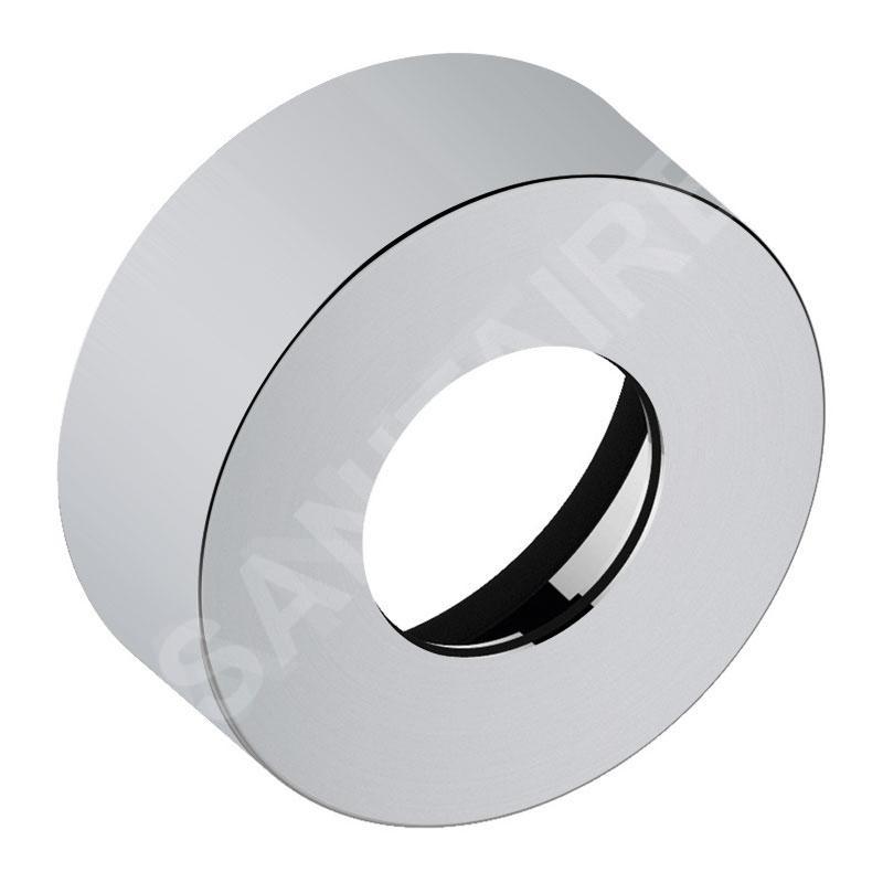 Keuco IXMO - Rosace de rallonge 35 mm, avec indication rouge/bleue, aluminium 59551170381