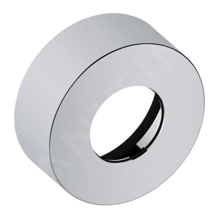 Keuco IXMO - Rosace de rallonge 35 mm, avec indication rouge/bleue, aluminium 59551170381
