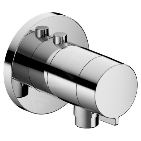 Keuco IXMO - Mitigeur thermostatique encastré, avec raccord de tuyau, chrome 59554010001