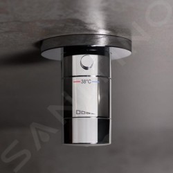 Keuco IXMO - Mitigeur thermostatique encastré, avec raccord de tuyau, chrome 59554010001
